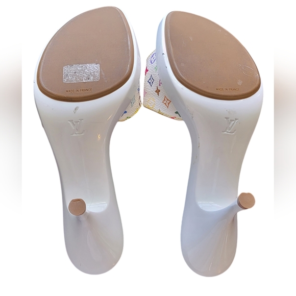 LOUIS VUITTON MURAKAMI MULES Size 39.5 - US 9.5 - Picture 4 of 9